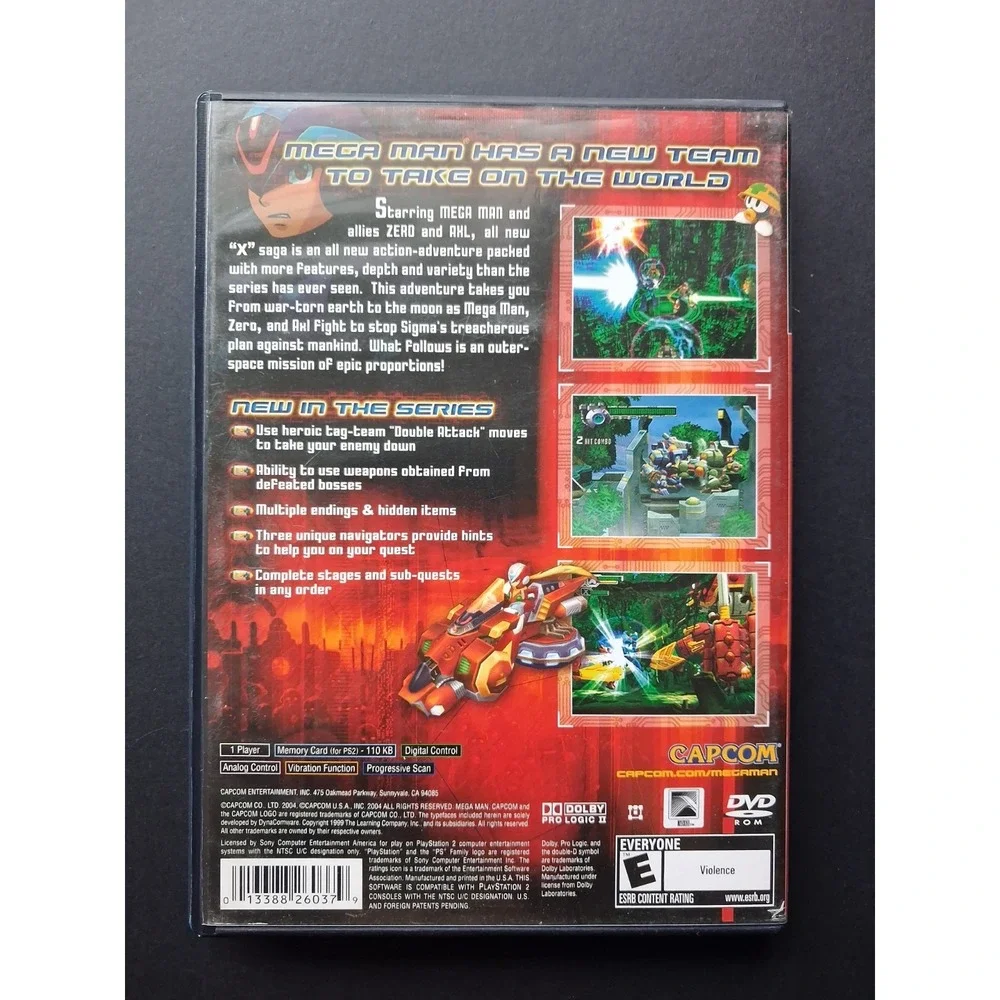 Mega Man X8 PS2 (Sony PlayStation 2, 2004) Capcom CIB w/ Manual